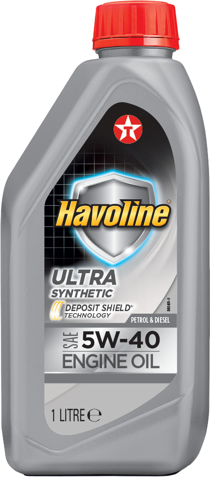 Моторное масло Texaco Havoline Ultra 5W-40, 1л